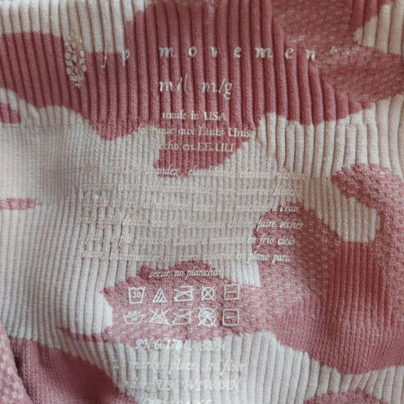 Free People pink Camo Cropped Pants - Picture 6 of 6